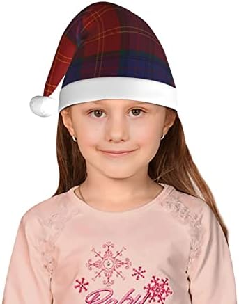 Chapéu de Natal, chapéu de férias de Natal para crianças, chapéu de Santa Classic Unissex para a festa de ano