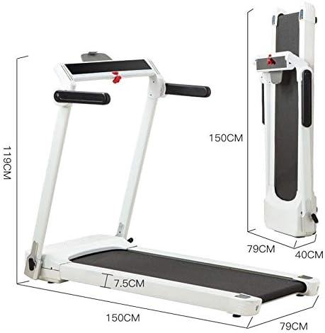 IEASEPBJ Treadmills Smart Treadmill, modelos de esteira caseira dobráveis, máquina de exercício mudo elétrico