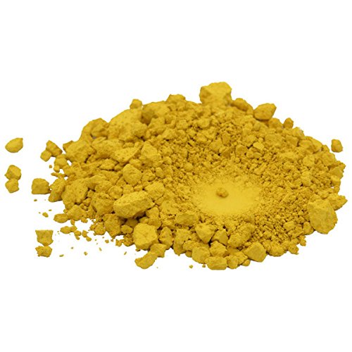 Premium 1 oz de óxido amarelo mica pigmentos em pó líquido de ouro líquido velas cosméticas enlouquecem
