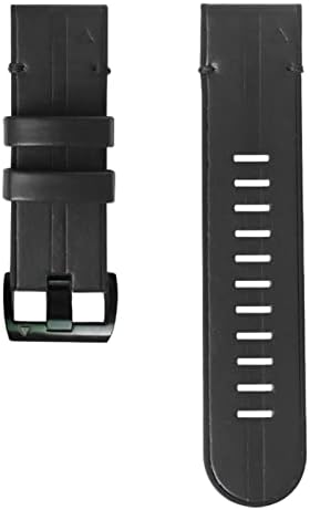 MOPZ Quickfit Watch Strap for Garmin Fenix ​​7 7x 6 6x Pro 5x 5 mais 3HR 935 945 S60 Silicone de couro