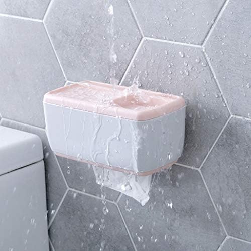 Banheiro smljlq suncos de papel higiênico grátis bandeja de banheira de banheira de parede Montada