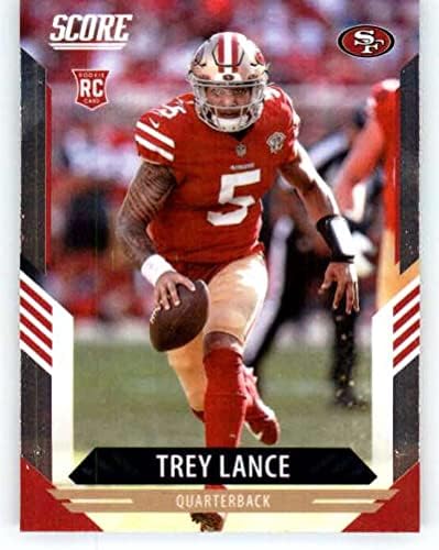 2021 Panini Chronicles Score Update Rookies 404 Trey Lance San Francisco 49ers NFL Football