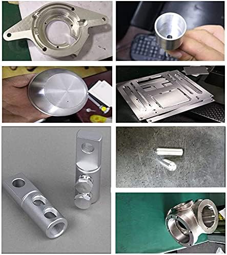 Hastes de alumínio Goonsds Bar redonda para materiais de laboratório e processamento de peças mecânicas,