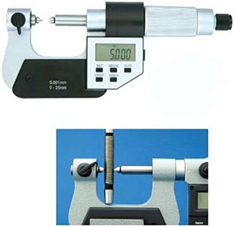 CDADY 0-25mm 25-50mm Micrômetros de rosca digital com forças de medição dupla