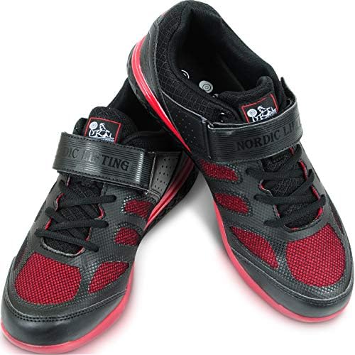 Kettlebell - pacote de 18 lb com sapatos Venja Tamanho 9.5 - Black Red