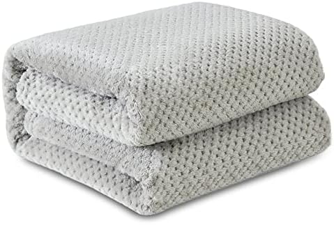 Holadream macio com cobertor de lã aconchegante waffle cobertor leve para acampar e cama