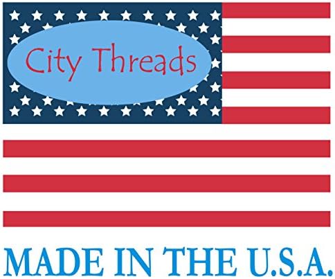 City Threads Girls Thermal Rouphe Conjunto Long John, camada de base de algodão respirável suave - Feito nos EUA
