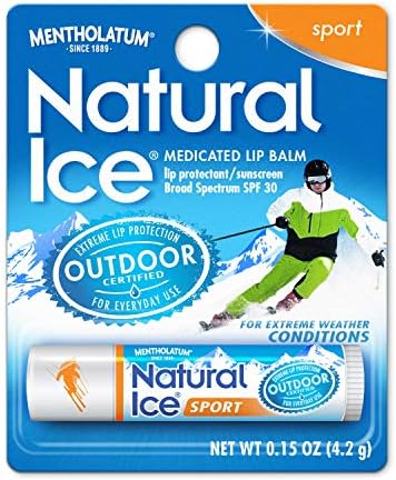 Esporte de gelo natural, tubos de 0,15 onças