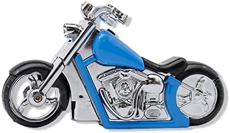 Butano Tocha mais clara, isqueira à prova de vento, Motocicleta mais leve com luz LED, combustível de butano recarregável,