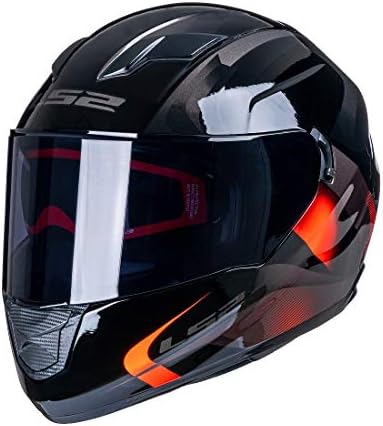 LS2 Assault/Rapid/Stream Face Shield Shield Street Acessórios para capacete - fumaça escura/tamanho único