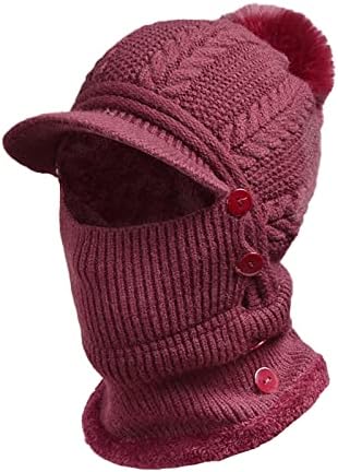 Mulheres de inverno tricotar os gorros de fãs de esportes de pullocatismo