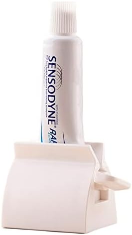 Espremedor de pasta de tubo Livlab, suporte do assento de pasta de dente rolante para acessórios para
