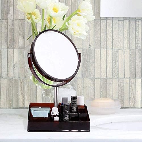 Zchan Makeup espelho espelho-maquiagem espelho de maquiagem com painel de luz de controle de toque, alimentado