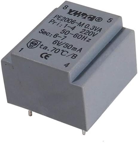 Transformador de isolamento de soldagem de PCB YHDC PE2006-M 0,35VA 230V/12V