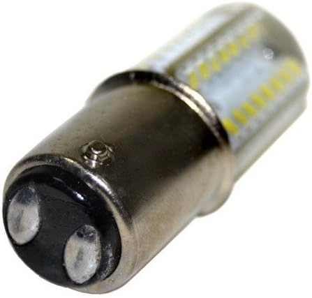 Lâmpada LED de LED HQRP 110V Branco quente para Pfaff 6085/6112 / 6152/6230 / 6232/6250 / 6270 Máquina de costura mais montanha -russa