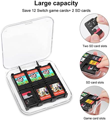 Hummingbird Card Caso Caso de Caso de Caso de Caixa de Choque Card de Card Card Slots 6 Slots Storage Protetive