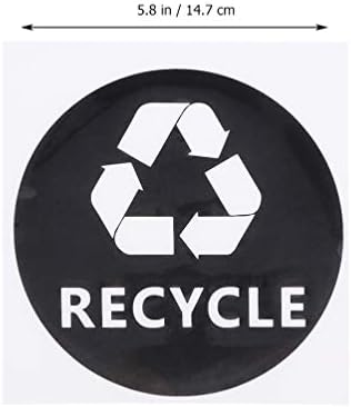 Adesivos de adesivos de adesivos de carro zerodeko 4pcs adesivo de reciclagem para lixo lixo lata de carro