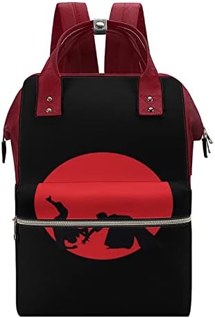 Backpack japonês de fraldas de manobra mochila à prova d'água mochila de grande capacidade