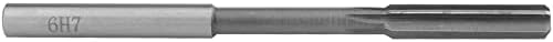 Fedeas de 6 mm de bobagem, H7 HSS reto flautas de torno Máquina de torno de máquina 6mm, ferramenta