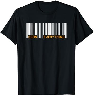 Digitalize tudo o design da ian Barcode Design e T-shirt de roupa de festa