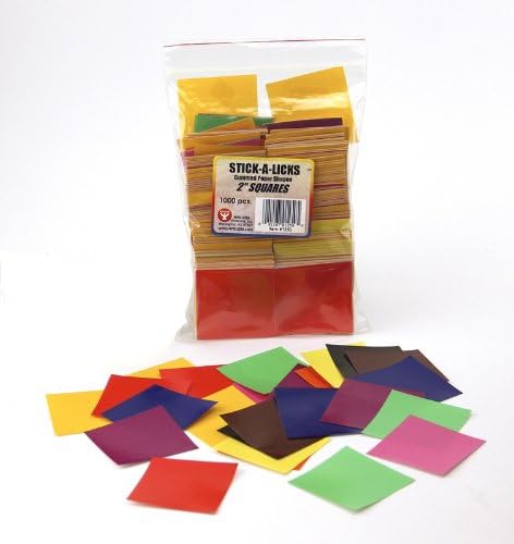 Produtos HyGloss Gire-A-Licks for Arts & Crafts-Classroom Fun-Fun for Kids-Triangle Shapes-100 PCs, 2 polegadas