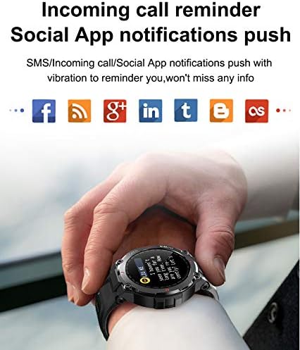 Bluetooth Call Smart Watch for Android Mobile Phone IOS impermeável Relógio Inteligente Rastreador de