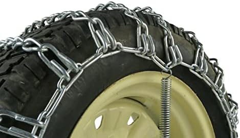 A ROP SHOP | Par de 2 cadeias de pneus de ligação para maxtrac 16x7.5x8 dianteiro e 24x13x12 pneus