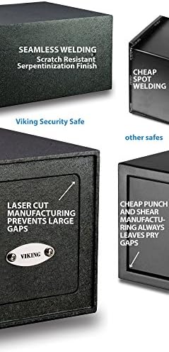Segurança Viking Safe VS-25BL Biométrica segura em segurança