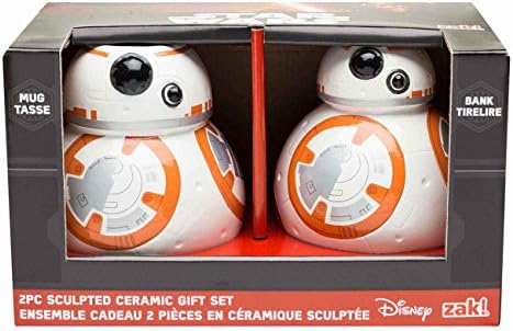 Guerra nas Estrelas: The Force Awakens BB-8 Sculpted Ceramic Gift Conjunto: Caneca e Banco