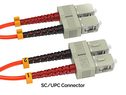 Líder de cabo 3M OM1 ST TO SC DUPLEX 62.5/125 Cabo de fibra óptica multimodo