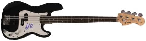 Mark Hoppus assinou autógrafo preto em tamanho grande Fender Bass Guitar W/ PSA DNA Autenticação