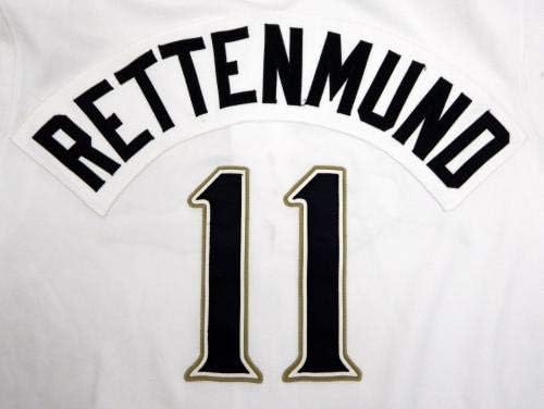 2007 San Diego Padres Merv Rettenmund 11 Jogo emitido Jersey White - Jerseys MLB usada