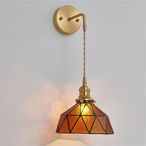 Lâmpada de parede de cobre nórdica de Anmmber ao lado do quarto da escada do banheiro Edison Edison LED
