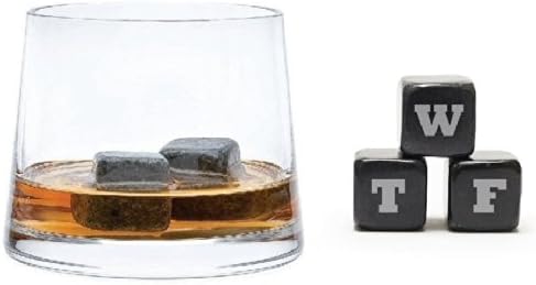 Teroforma Icon Whisky Stones WTF - Cubos de bebidas de pedra de sabão