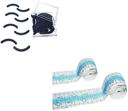 28 Pack Curler reabastece as almofadas de cílios e bandagem de adesivo esticador transparente