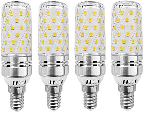 E12 lâmpadas de milho LED 16W lâmpada led de candelabra 3000k branco 80 LEDS 2835 SMD 1500LM 120W Incandescent