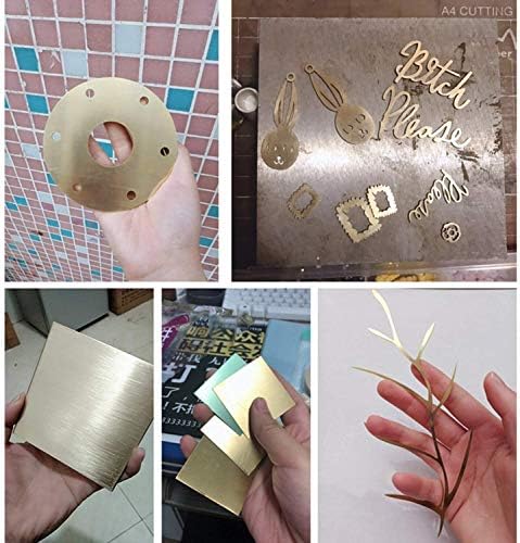 Huilun Brass Felas de cobre Metal Brass Ideal para aplicações arquitetônicas Placas de latão de 100 mmx200mm