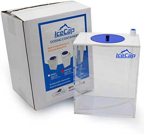 Contêiner de dosagem de líquido com icecap
