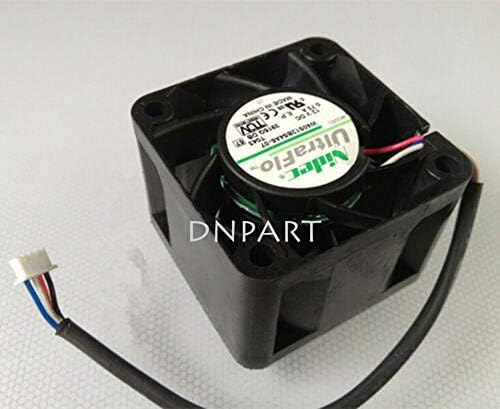 DNPART Compatível para NIDEC 404028mm 12V 0,73A 4cm W40S12BS4A5-07 4PIN FAM