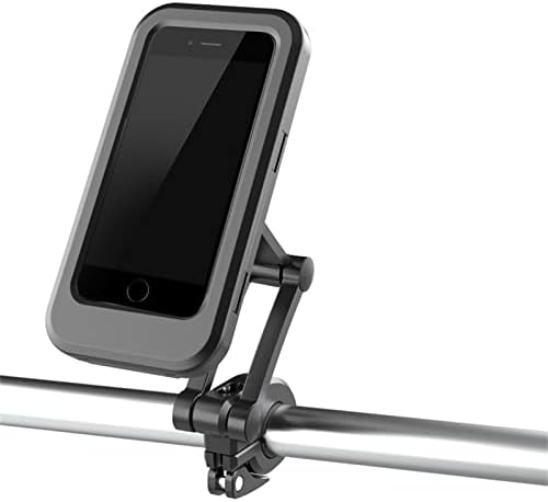 Motocicleta Holonete do telefone celular Montante do suporte do suporte de suporte de bicicleta à prova d'água