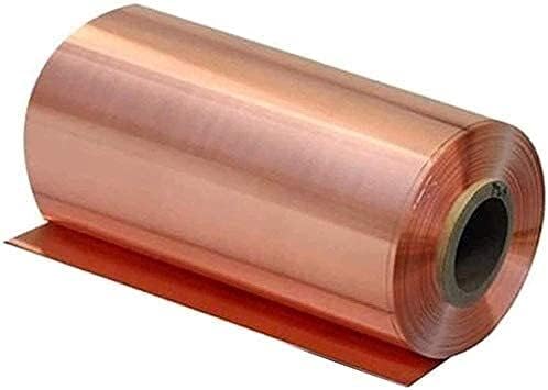 Placa de latão Folha de folha de cobre pura 99,9% de cobre puro Cu Metal Placa de papel alumínio