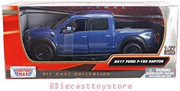 Diecast 1:27 w/b - 2017 Ford F -150 Raptor Blue 79344BL por Motor Max