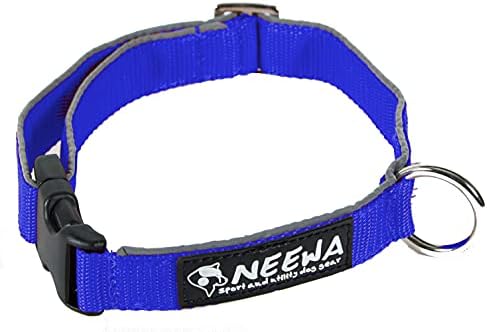 Neewa Easy Fit Dog Collar; Material para serviço pesado e cores duradouras - ideal para caminhada pequena, média