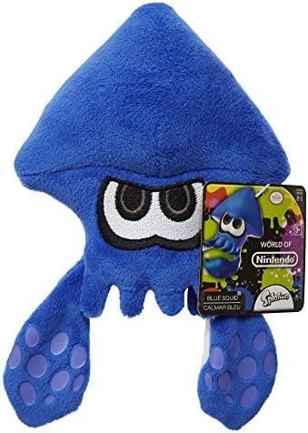 Nintendo World of Nintendo Squid Plush, azul