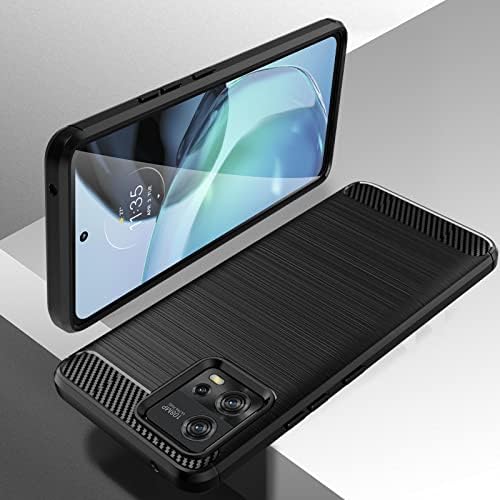 Sucnakp para Motorola G72 Caixa Moto G72 com 2* Protetor de tela TPU Tecnologia de absorção de choque