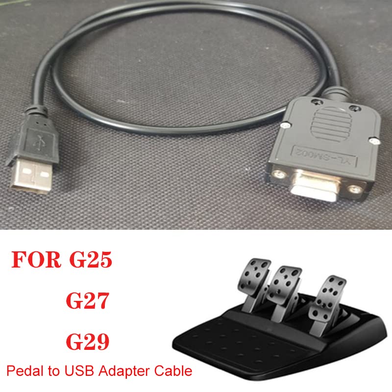 XBERSTAR SHIFTER PARA O LOGITECH G25 G27 G29 PEDAL para USB/Adaptador/Converter/Adaptador Cabo/Pedal Logitech para