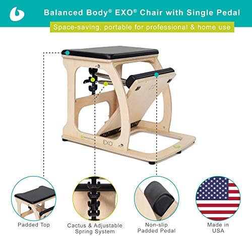 Cadeira EXO de corpo equilibrado, cadeira Pilates