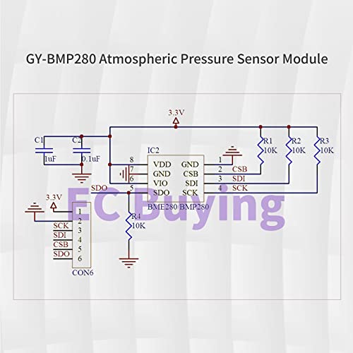 EC Compra Gy-BMP280 Módulo de sensor de pressão atmosférica, sensor de pressão de ar atmosférico