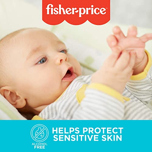 Fisher Price Baby Wipes sem séculos, hipoalergênicos e fraldas de água de água para o recém -nascido e a pele