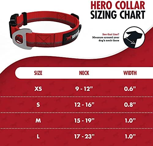 Tuff Pupper Combating Collar e Bungee Running Leash - Red Fiery